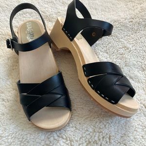 NWT Sangrens handmade in Sweden, Rio Grande Low, black EU 40